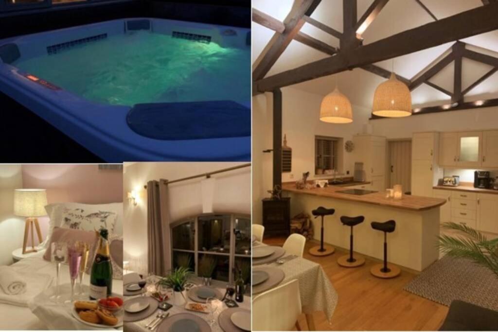 Stunning Barn Private Hot Tub Malvern & Worcester Sleeps 6 Dış mekan fotoğraf